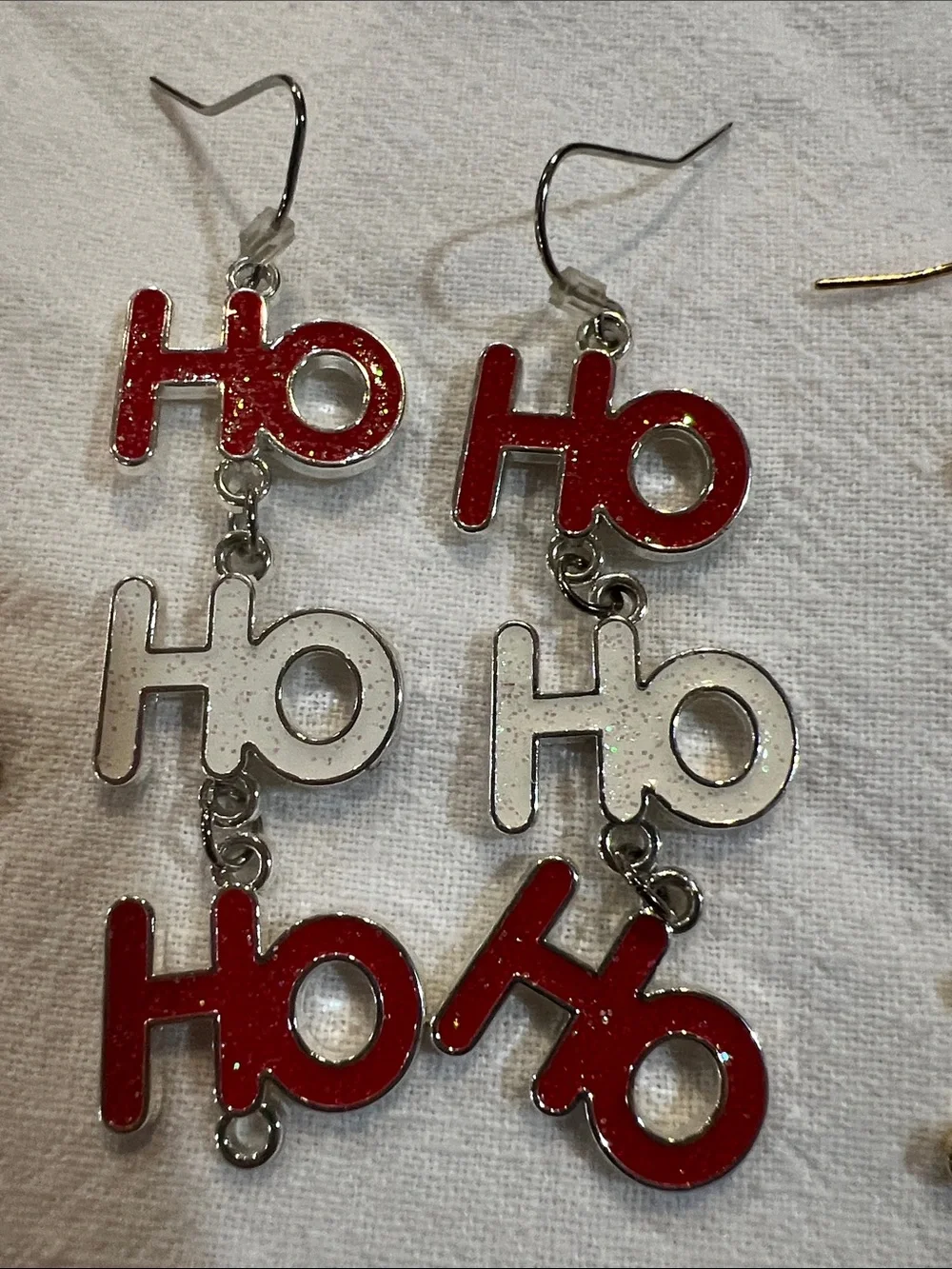 4 Sets of Christmas Earrings.